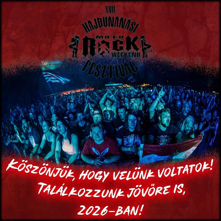 Moto-Rock Weekend Fesztivál 2026 Hajdúnánás
