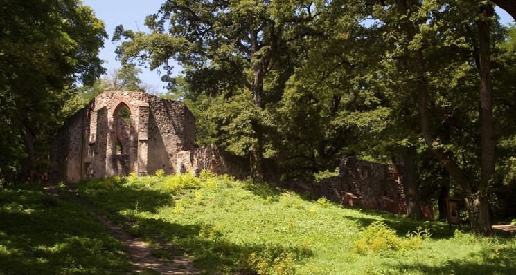 Salföldi pálos kolostor látogatás, a pálos kolostrorrom és erdei pihenőhelyen a Káli-medencében