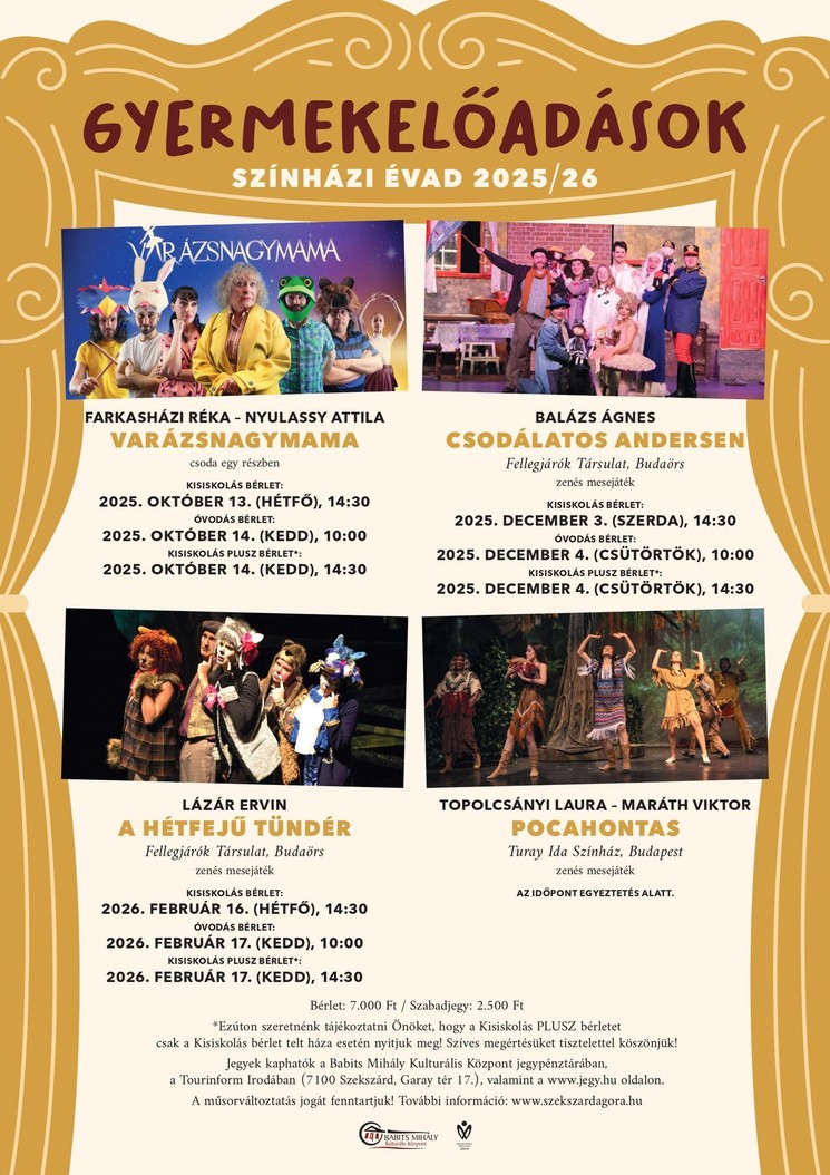 Szekszárdi gyerekprogramok 2026