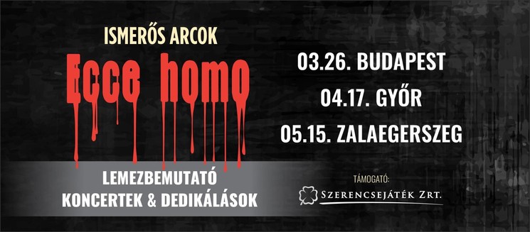 Ismerős Arcok koncertek 2026 – turnédátumok és jegyek országszerte