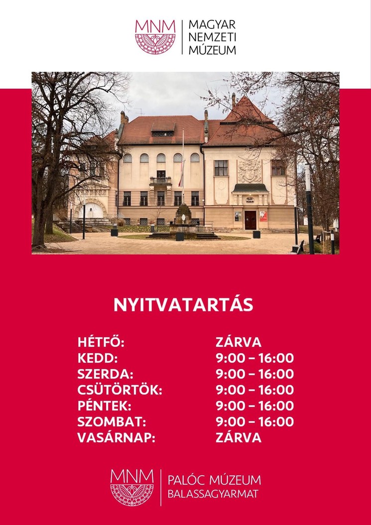 Palóc Múzeum programok 2026 Balassagyarmat