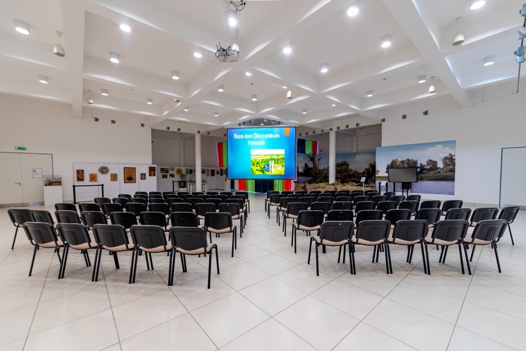 Rendezvényhelyszín a Tisza tónál, konferenciákhoz, céges rendezvényekhez a Tisza-tavi Ökocentrumban