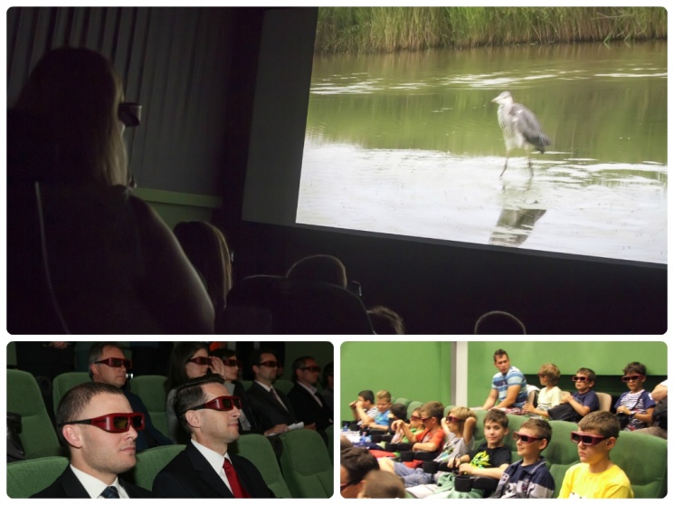 Tisza-tavi Ökocentrum 3D mozi film vetítések 2026