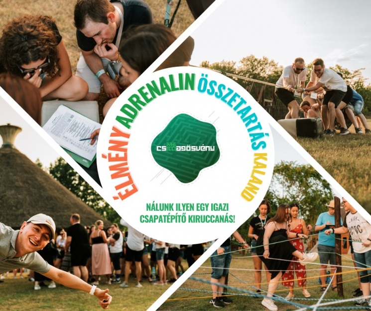 Extrém csapatépítés egy 3.5 km hosszú sövényfalakból álló útvesztőben sok-sok élménnyel