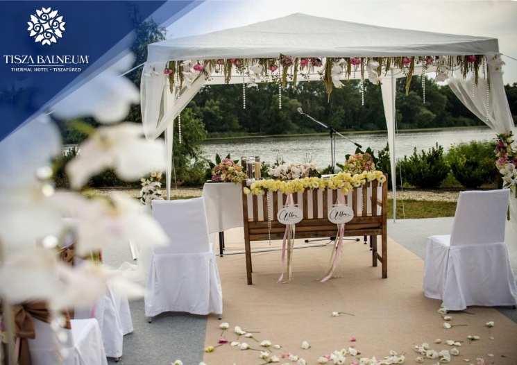 Wellness esküvő a Tisza-tó partján 2026 -  különleges élmények a Balneum Hotelben