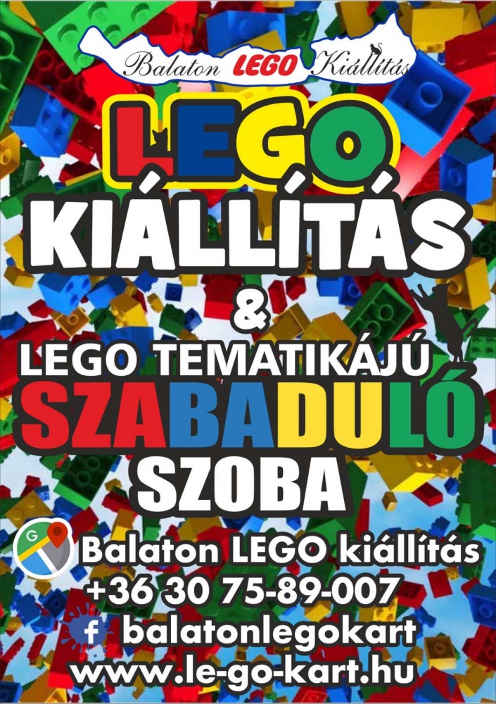 Balatoni szabadulószoba 2026 - Segítsünk megtalálni a Nagy Lego Építőmester által elveszített iratokat!