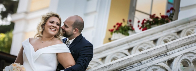 Esküvő júliusban Balatonfüred reformkori városrészében található gyönyörű szállodánkban