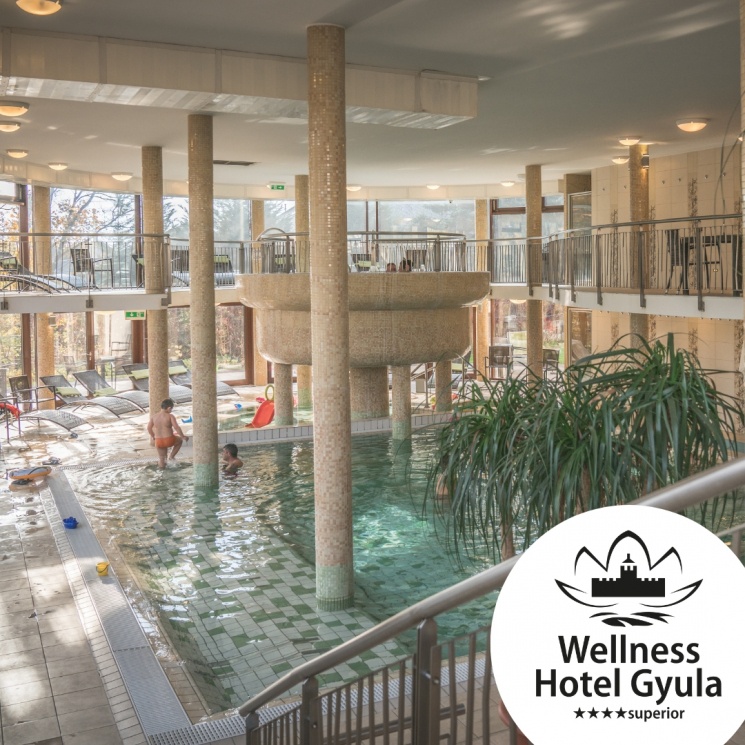 Családi  pihenés Gyulán, téli wellness teljes panzióval a Wellness Hotel Gyula szállodában