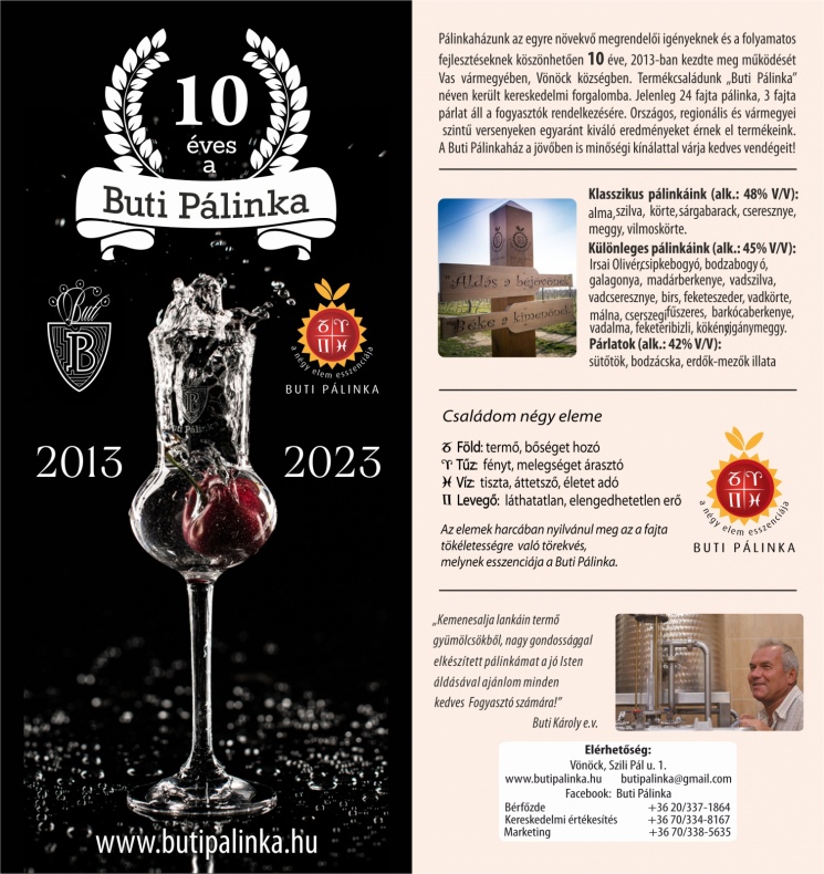 Buti Pálinka - Pálinkafőzde és Pálinkaház