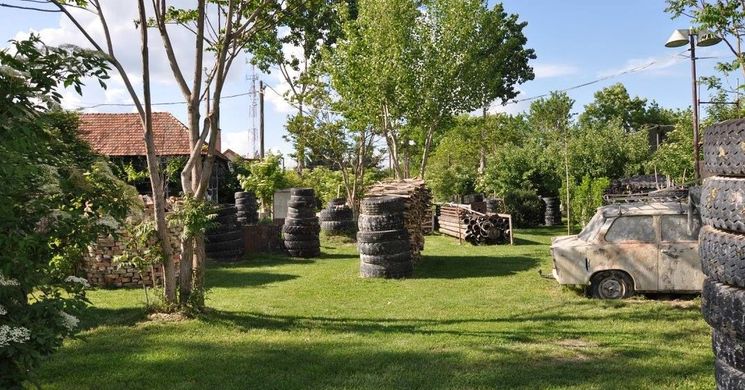 Paintball játék Dunaszigeten