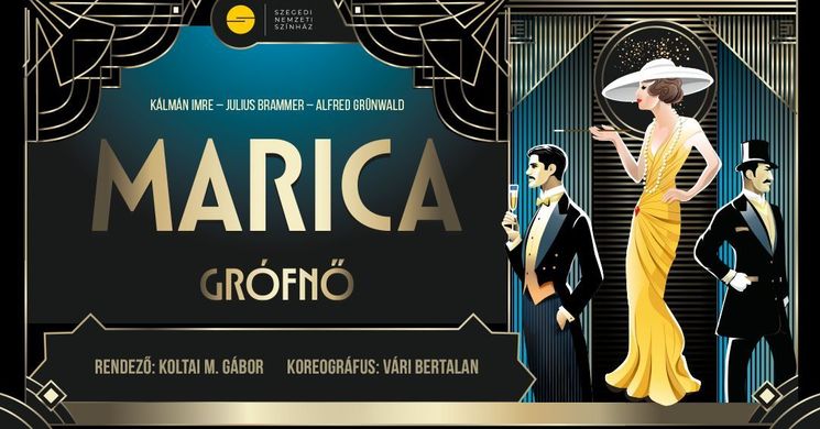 Marica grófnő operett előadások 2026 - Online jegyvásárlás