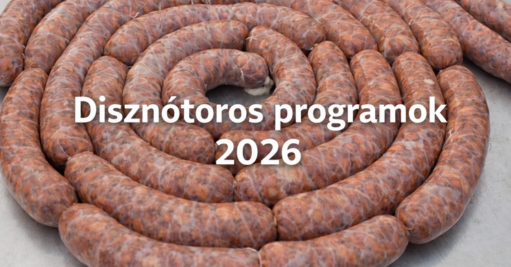 Disznótor programok 2026. Disznóvágások, böllérprogramok
