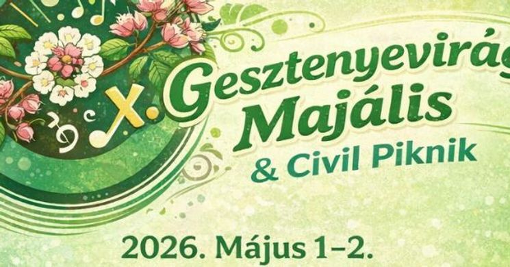 Majális Sümeg 2026 -  Gesztenyevirág Majális