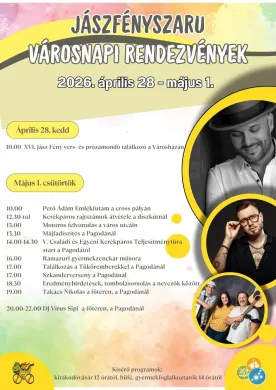 Jászfényszaru Város Napja 2026