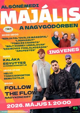 Majális Alsónémedi 2026