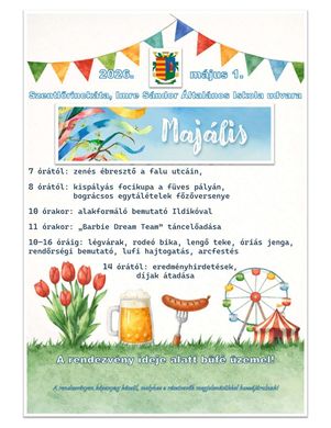 Majális Szentlőrinckáta 2026