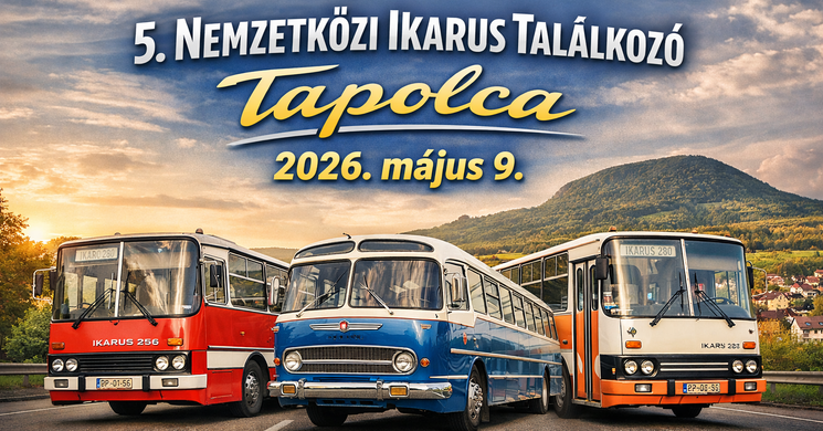 Nemzetközi Ikarus Találkozó 2026 Tapolca
