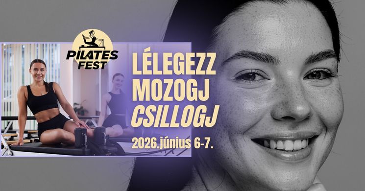 Pilates Fest 2026 Balatonfüred - Lélegezz, mozogj, csillogj!