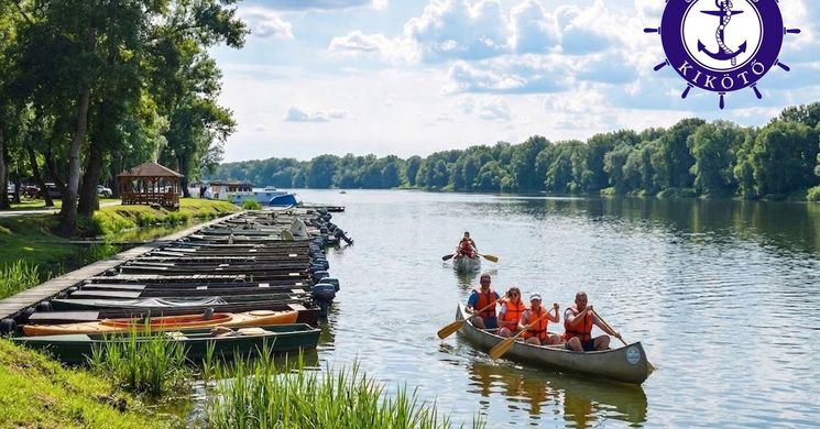 Tisza-tavi kenutúra 2026 - Ökotúrák 4 fős kenukkal a Szabics Kikötőből
