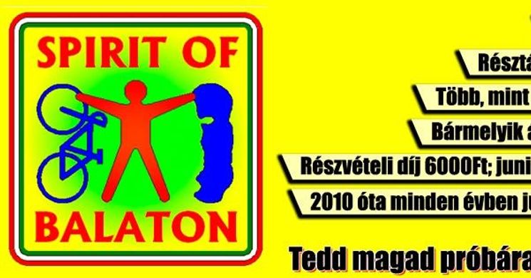 Spirit of Balaton 2026 - Tekerd körbe egy nap alatt a Balatont!