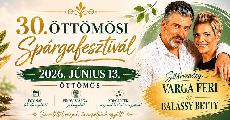 Spárgafesztivál Öttömös 2026