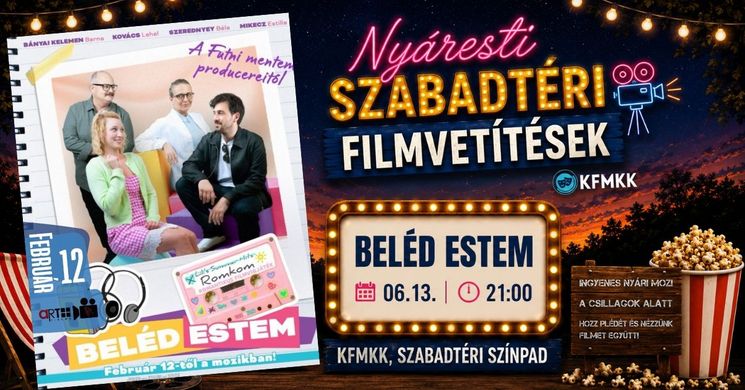 Oroszlány mozi 2026 - Nyáresti filmvetítések 