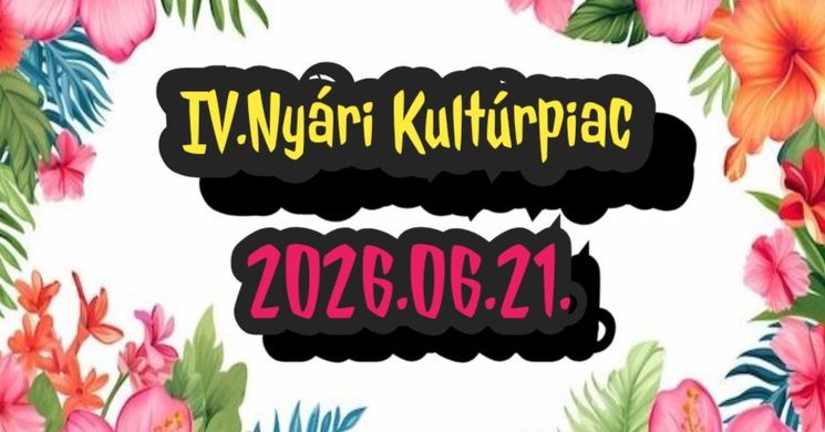Kalocsa vásár 2026 - Nyári Kultúrpiac