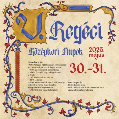 Várfesztivál Regéc 2026 - Regéci Középkori Napok