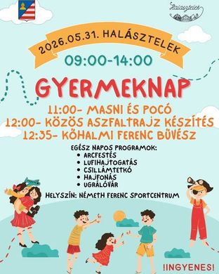 Gyereknap Halásztelek 2026