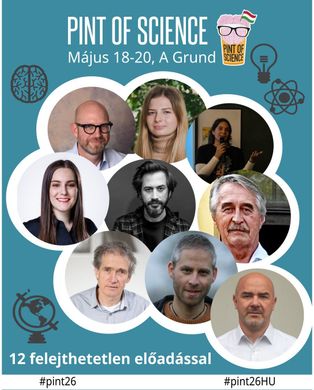  Pint of Science Hungary Fesztivál 2026 Budapest - Tudományos ismeretterjesztő fesztivál