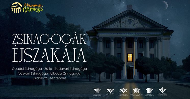 Nyitott Zsinagógák Éjszakája 2026 - Éjszaka a zsinagógákban Budapesten és Szentendrén