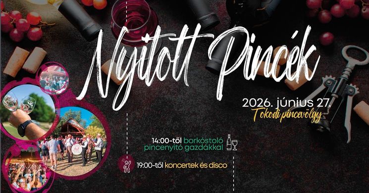 Tokodi Nyitott Pincék 2026