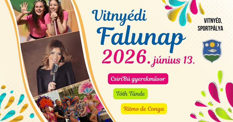 Vitnyédi Falunap 2026