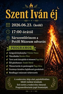 Szent Iván-éj Sárszentlőrinc 2026