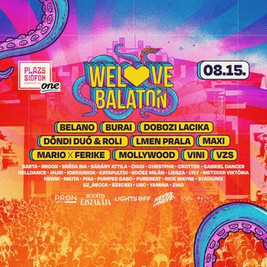 WeLove Balaton Festival 2026 Plázs Siófok