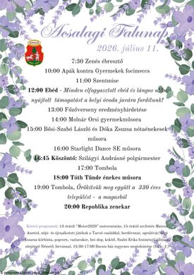 Acsalagi Falunap 2026