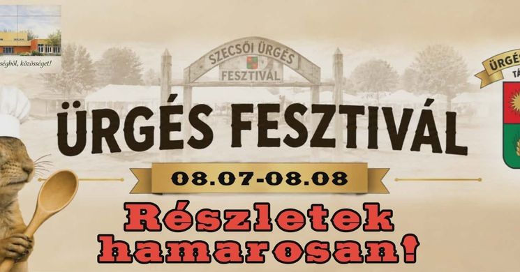 Ürgés Fesztivál Tápiószecső 2026