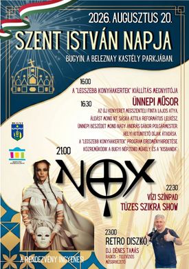 2026. augusztus 20. Szent István napja - Bugyi