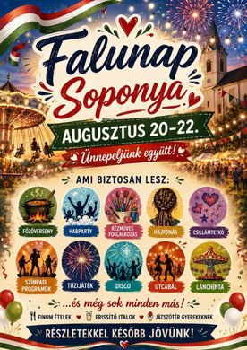 Soponya Falunap 2026