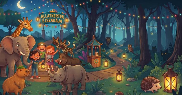 Állatkertek Éjszakája Győr 2026