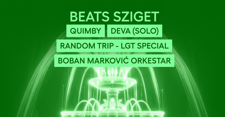 Beats Sziget Budapest 2026 - Szent István-napi koncertsorozat a Margitszigeten