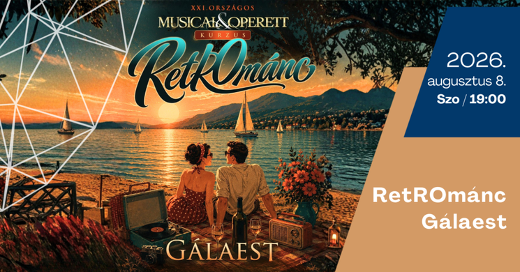 Országos Musical és Operettkurzus Gálaest 2026 Balatonfüred