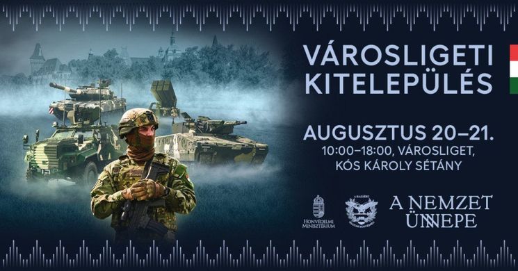 Katonai bemutató 2026 Budapest - Haditechnika testközelből a Városligetben