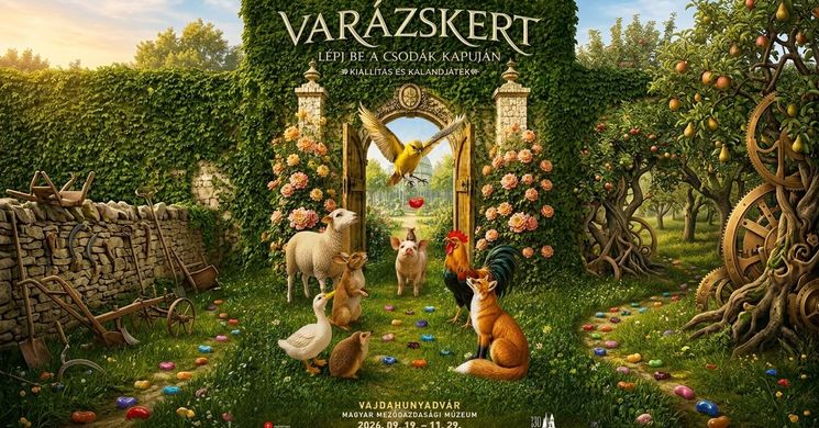 Interaktív kiállítás gyerekeknek 2026 - Varázskert a budapesti Vajdahunyadvárban