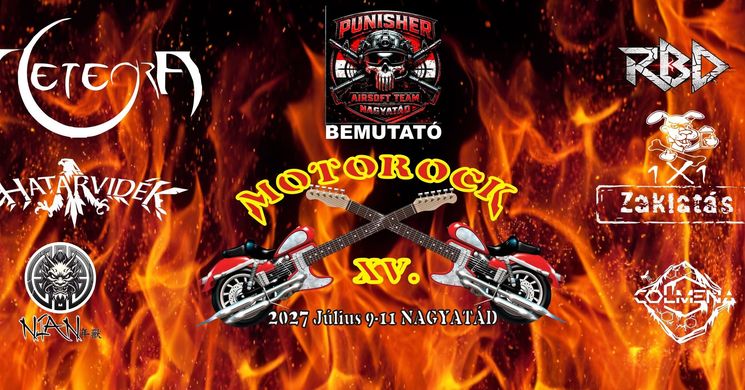 MotoRock Fesztivál 2027 Nagyatád