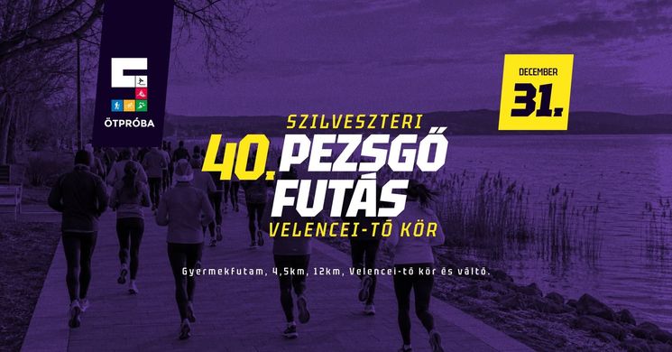 Szilveszteri Pezsgőfutás a Velencei-tónál 2026