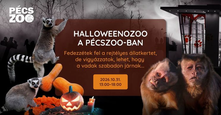 Pécsi állatkert Halloween 2026