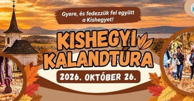 Családi kalandtúra 2026 Balatonlelle - Őszi gyalogtúra a Kishegyre