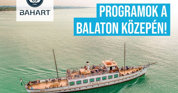 Siófok húsvéti program 2026 - Sétahajózás a Balatonon