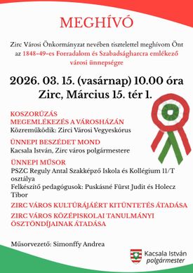 2026. március 15. Zirc